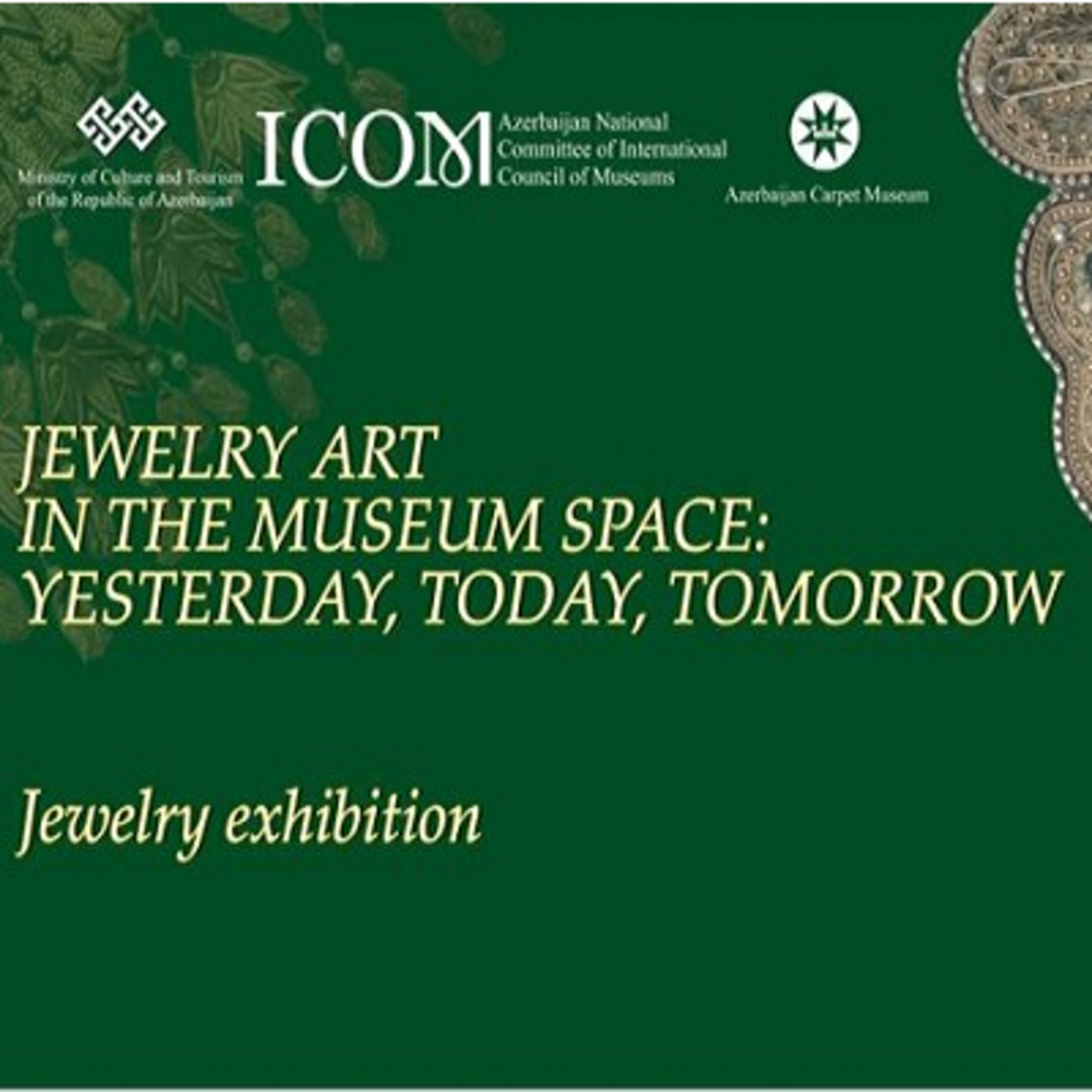 Exhibition and sale of jewelery