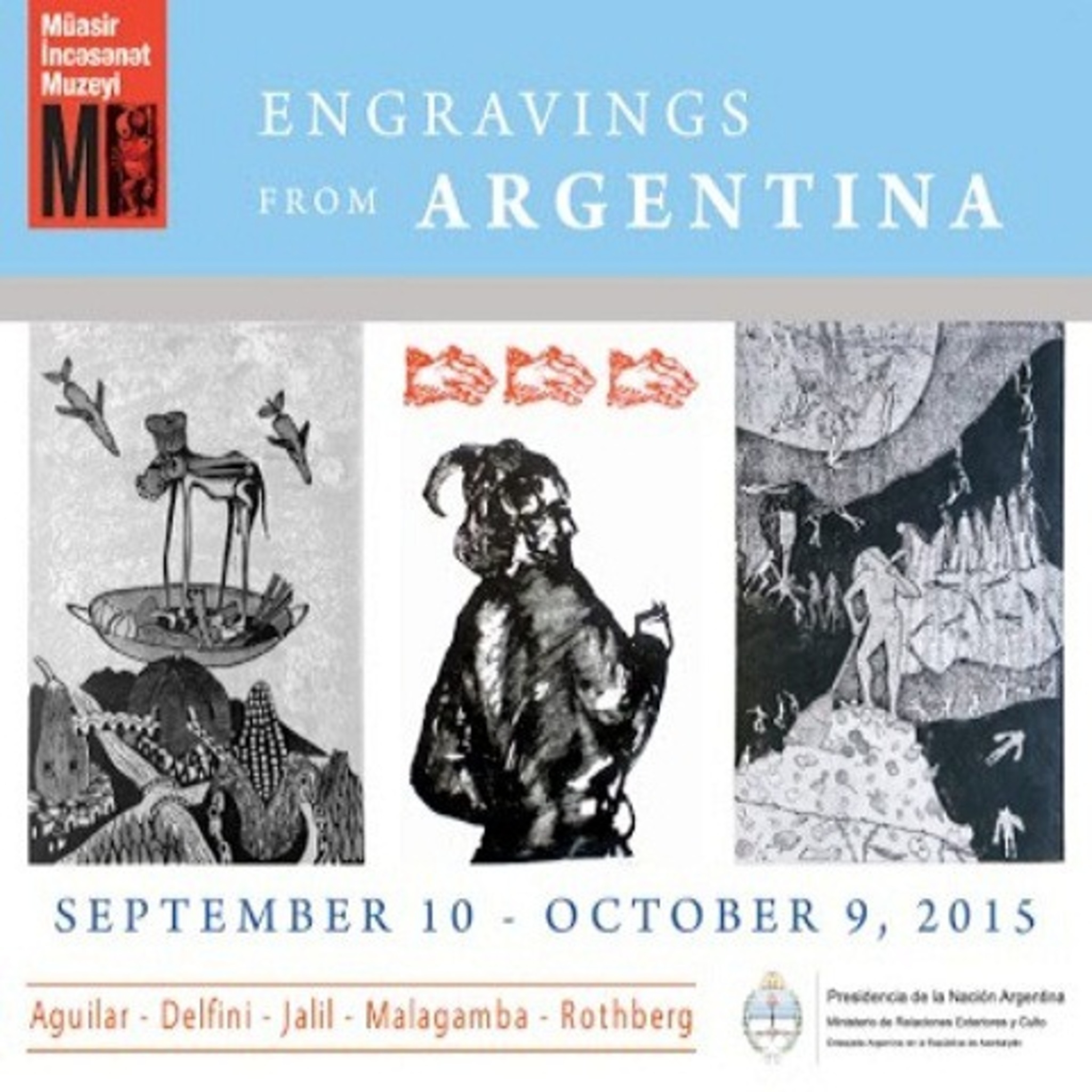 The exhibition Engravings from Argentina