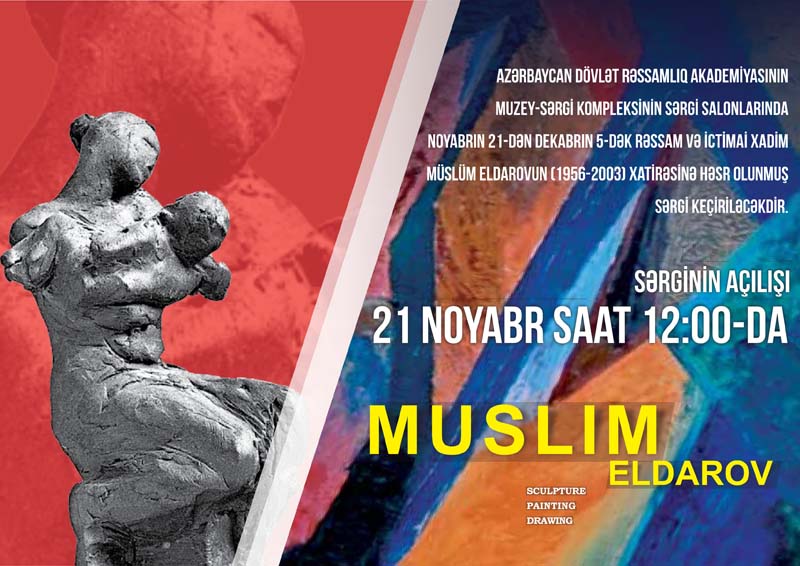 Exhibition of Muslim Eldarov